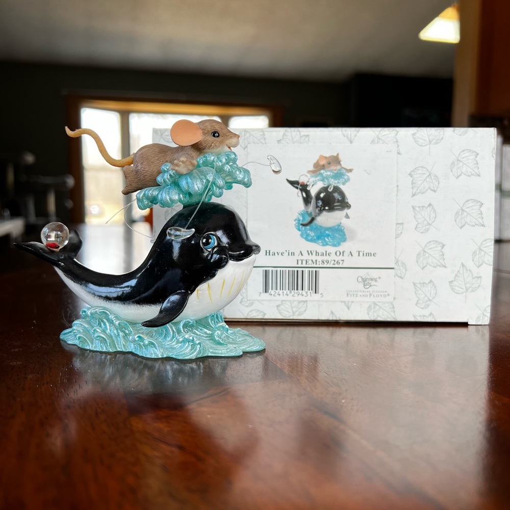 Charming Tails Have’in A Whale Of A Time Collectible